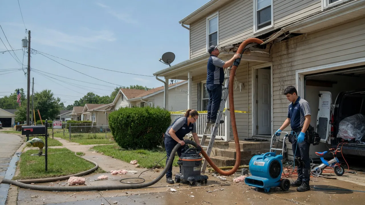 Water Damage Restoration in Heidrick, KY near me